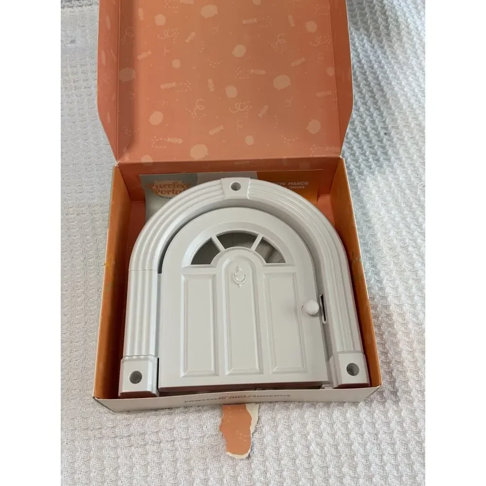 Purrfect Portal Cat Door Interior Cat Door Easy Installation NEW Open Torn Box